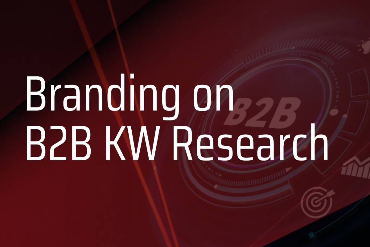 branding kw research b2b