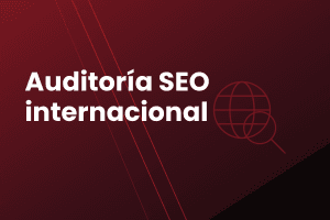 Cabecera del servicio de auditoría SEO internacional