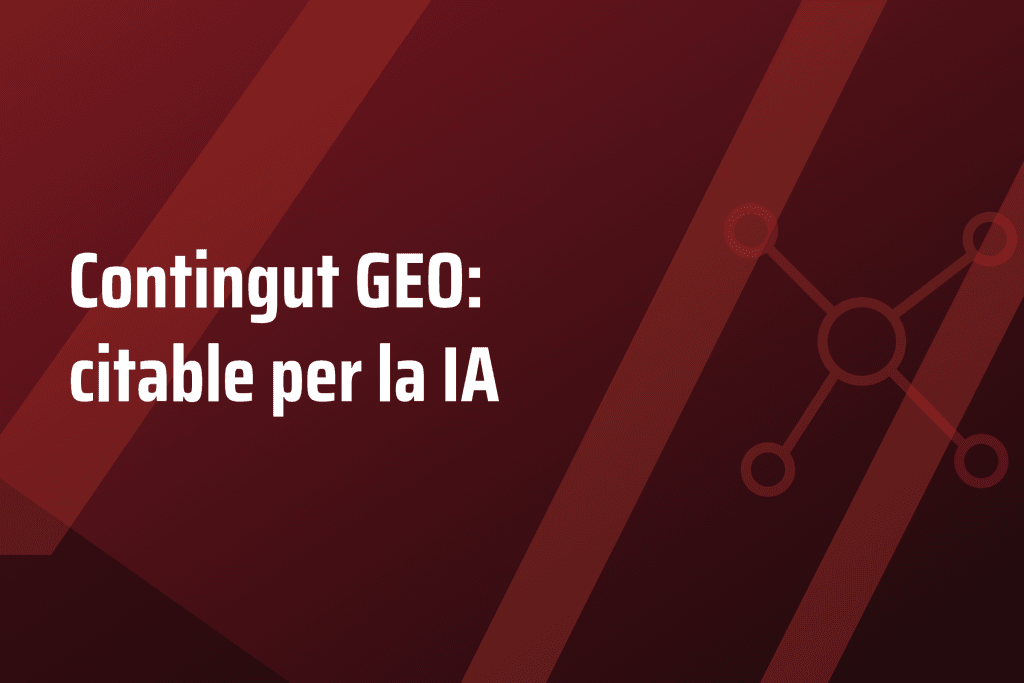 Contingut GEO: citable per la IA