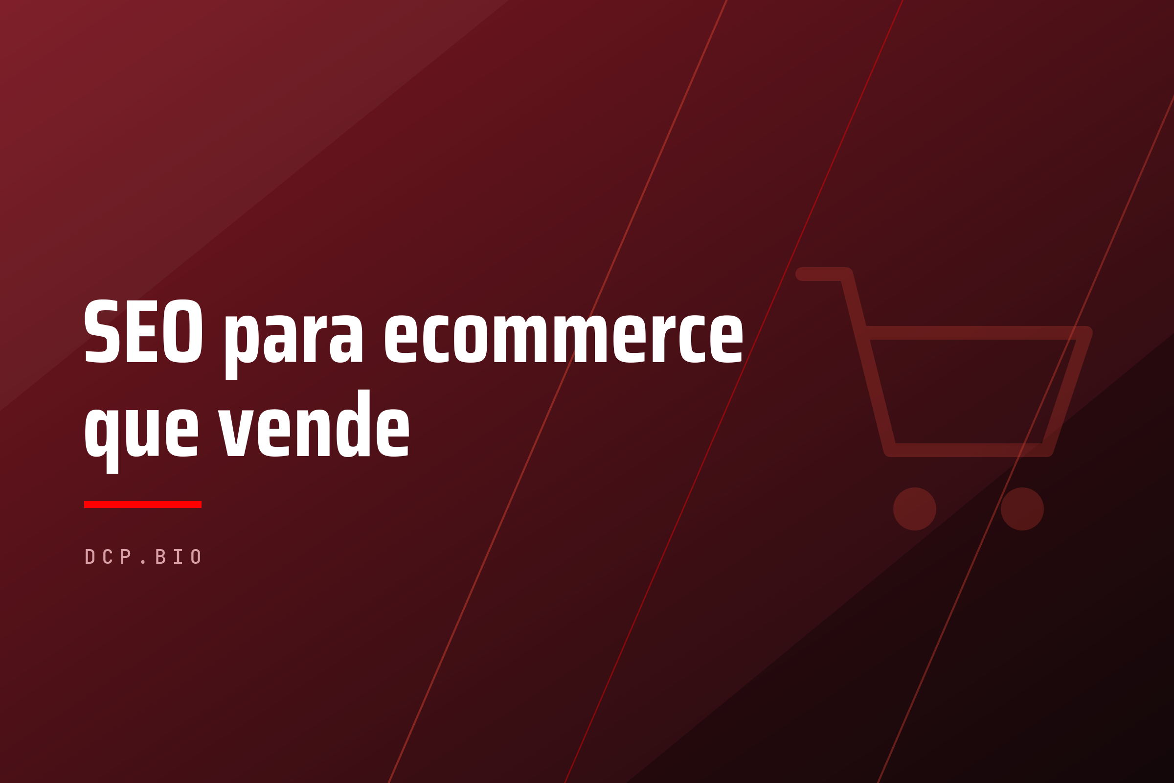 SEO para ecommerce que vende — cabecera del artículo de dcp.bio